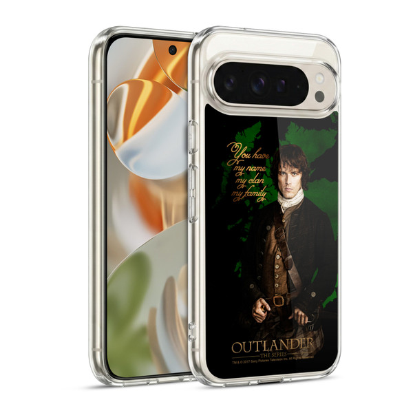 Outlander Portraits Jamie Soft Gel Case for Google Pixel 9 / Pixel 9 Pro