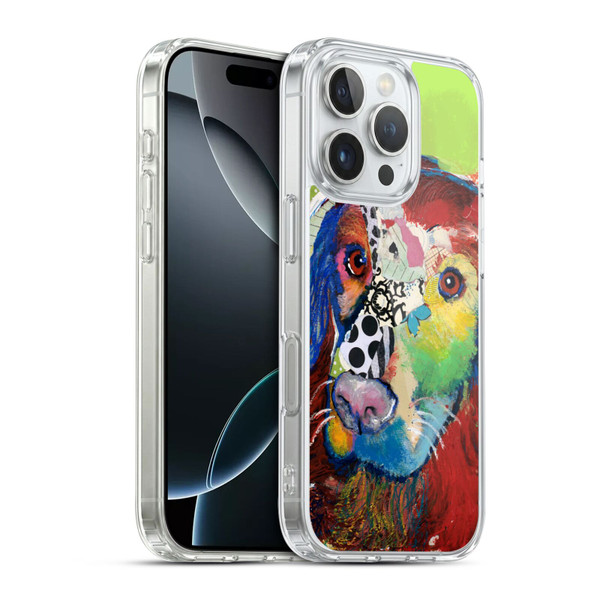 Michel Keck Dogs Irish Setter Soft Gel Case for Apple iPhone 16 Pro & MagSafe
