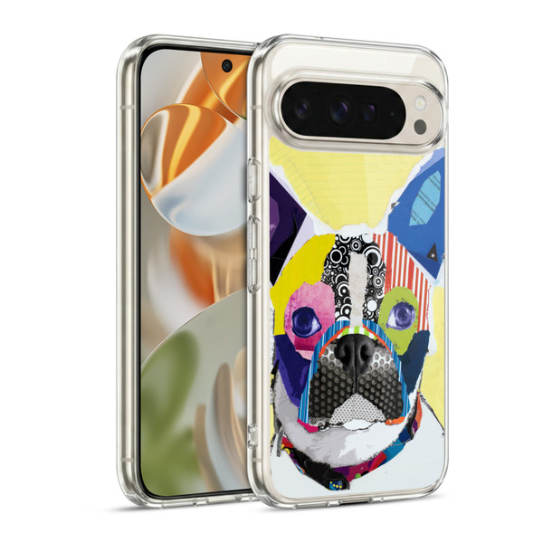 Michel Keck Dogs Boston Terrier Soft Gel Case for Google Pixel 9 / Pixel 9 Pro
