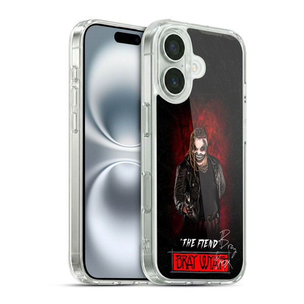 WWE Bray Wyatt The Fiend Soft Gel Case for Apple iPhone 16 & MagSafe