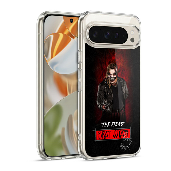 WWE Bray Wyatt The Fiend Soft Gel Case for Google Pixel 9 / Pixel 9 Pro