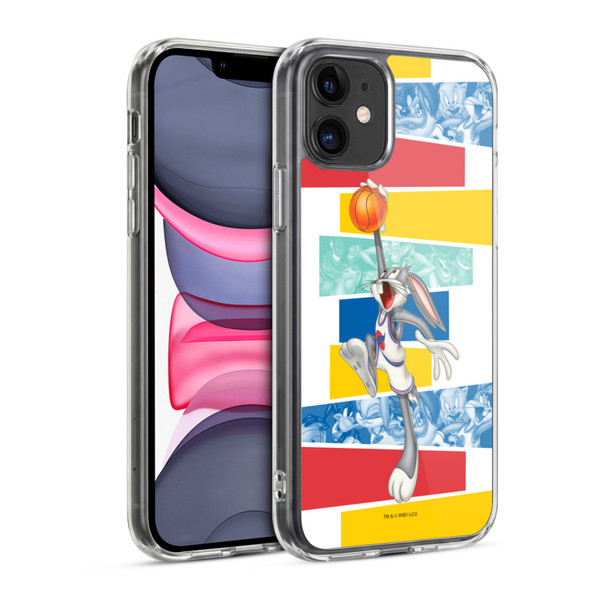 Space Jam (1996) Graphics Bugs Bunny Soft Gel Case for Apple iPhone 11