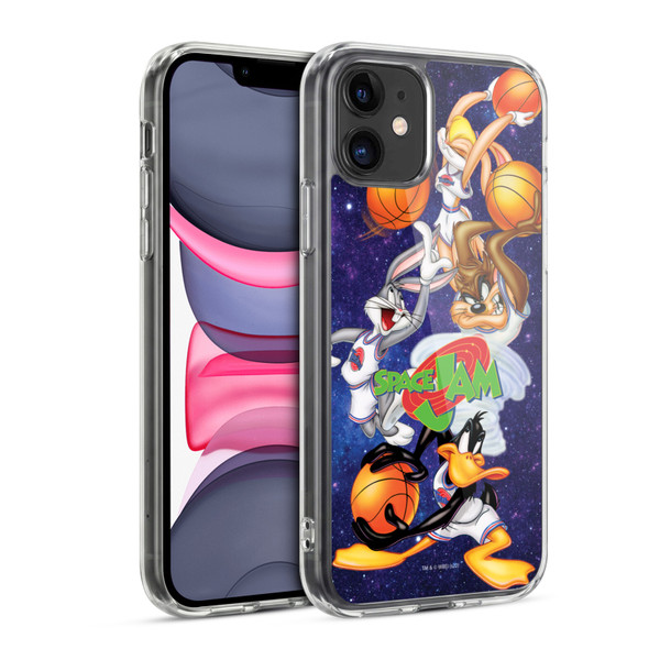 Space Jam (1996) Graphics Poster Soft Gel Case for Apple iPhone 11