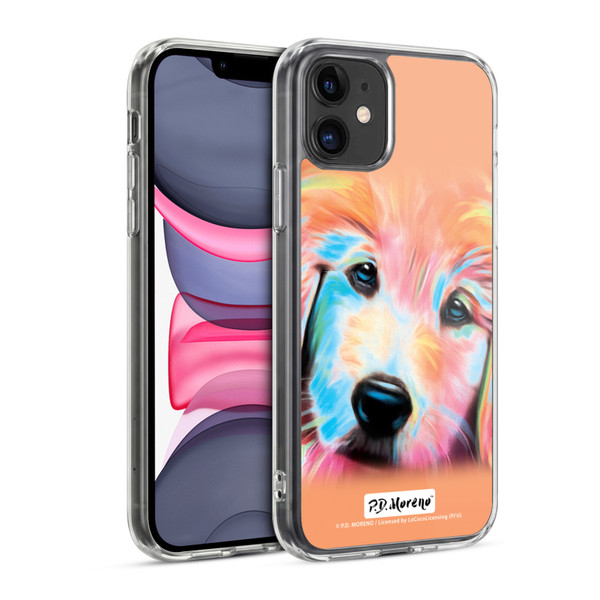 P.D. Moreno Dogs Puppy 2 Soft Gel Case for Apple iPhone 11
