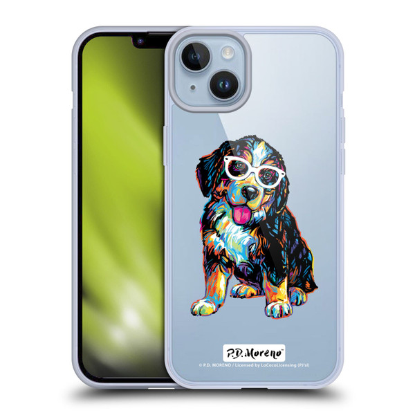 P.D. Moreno Dogs Bernese Soft Gel Case for Apple iPhone 14 Plus & MagSafe