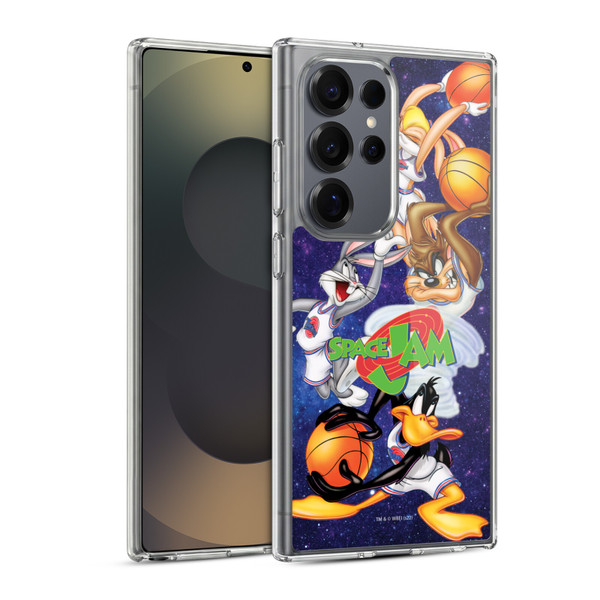 Space Jam (1996) Graphics Poster Soft Gel Case for Samsung Galaxy S25 Ultra & MagSafe