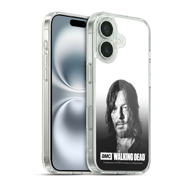 AMC The Walking Dead Filtered Portraits Daryl Soft Gel Case for Apple iPhone 16 & MagSafe