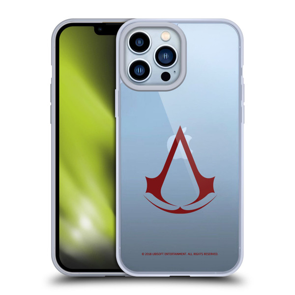 Assassin's Creed Logo Plain Soft Gel Case for Apple iPhone 13 Pro Max & MagSafe