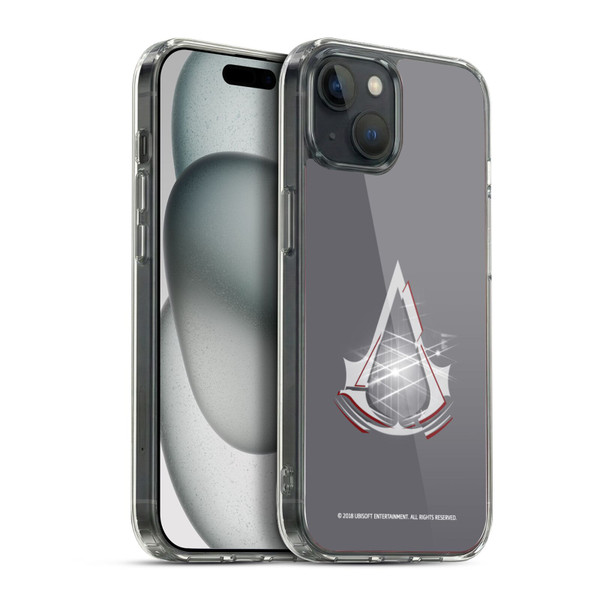 Assassin's Creed Logo Light Soft Gel Case for Apple iPhone 15 Plus & MagSafe