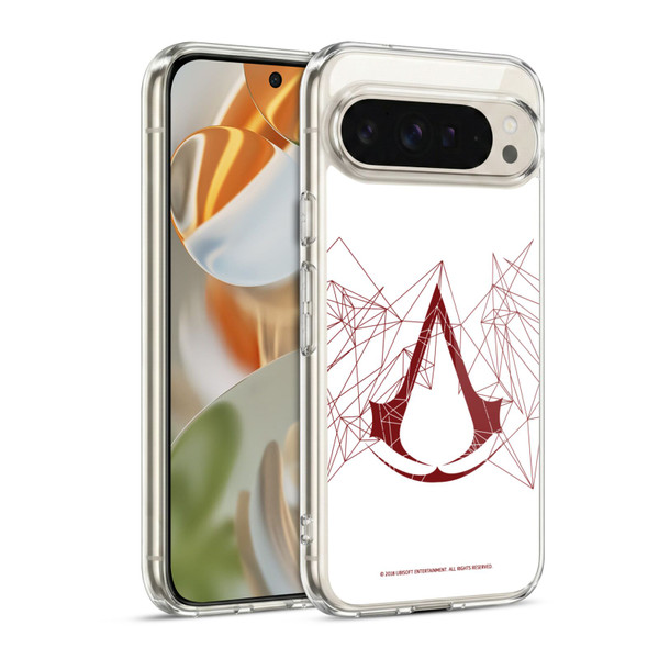 Assassin's Creed Logo Geometric Soft Gel Case for Google Pixel 9 / Pixel 9 Pro