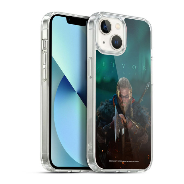 Assassin's Creed Valhalla Key Art Male Eivor Poster Soft Gel Case for Apple iPhone 13