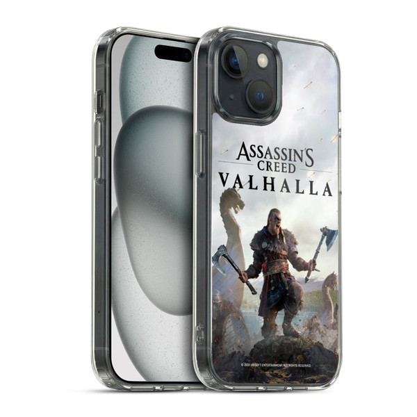 Assassin's Creed Valhalla Key Art Male Eivor Soft Gel Case for Apple iPhone 15 & MagSafe