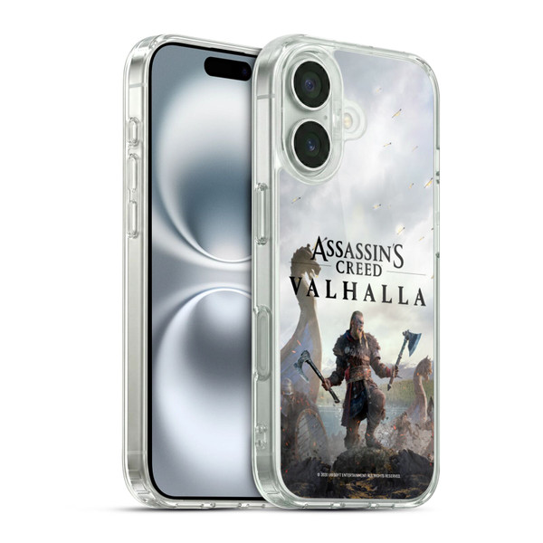 Assassin's Creed Valhalla Key Art Male Eivor Soft Gel Case for Apple iPhone 16 & MagSafe