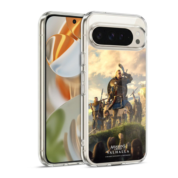 Assassin's Creed Valhalla Key Art Female Eivor Raid Leader Soft Gel Case for Google Pixel 9 / Pixel 9 Pro