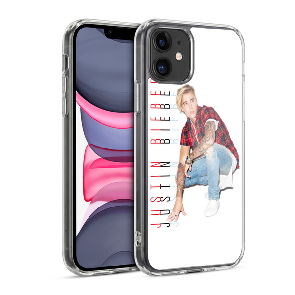 Justin Bieber Purpose Calendar Photo And Text Soft Gel Case for Apple iPhone 11
