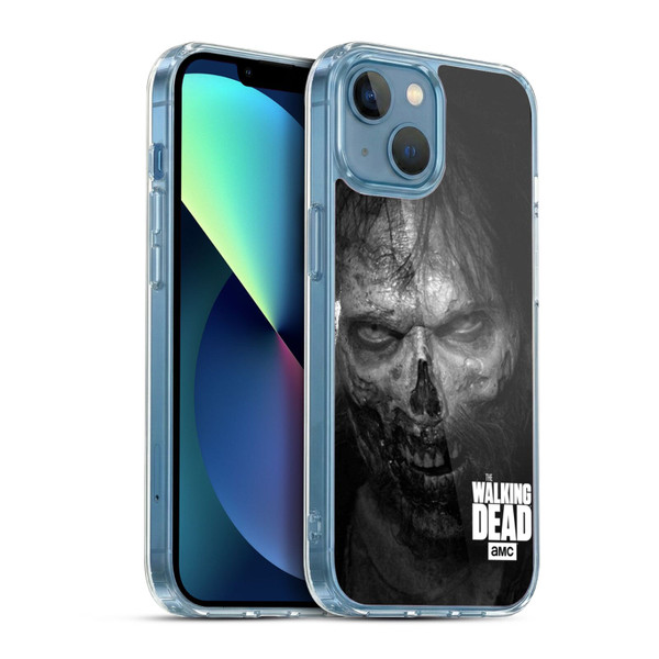 AMC The Walking Dead Logo Stare Soft Gel Case for Apple iPhone 13 Mini & MagSafe