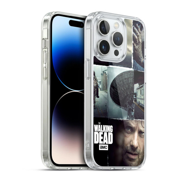 AMC The Walking Dead Logo Key Art Vertical Soft Gel Case for Apple iPhone 13 Pro & MagSafe