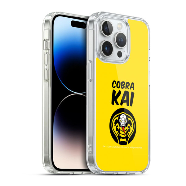 Cobra Kai Composed Art Logo 2 Soft Gel Case for Apple iPhone 13 Pro & MagSafe