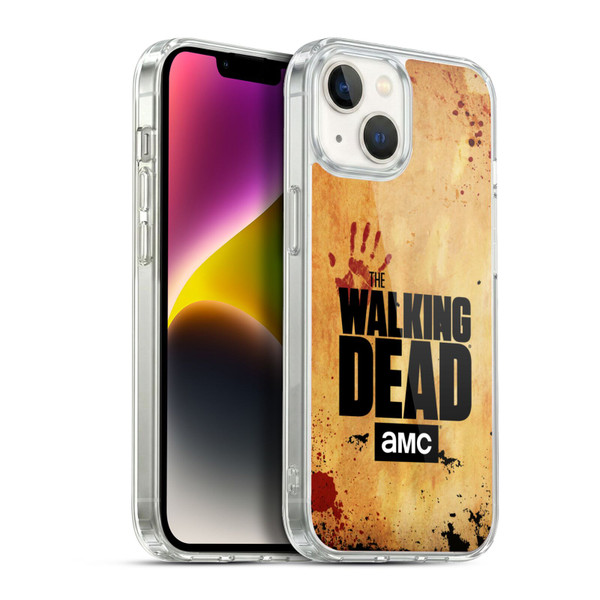 AMC The Walking Dead Logo Stacked Soft Gel Case for Apple iPhone 14