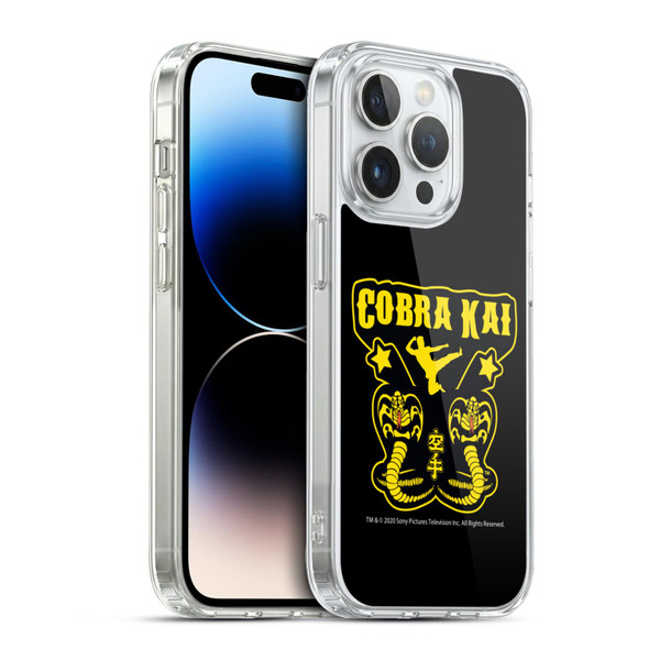 Cobra Kai Composed Art Logo Soft Gel Case for Apple iPhone 13 Pro & MagSafe