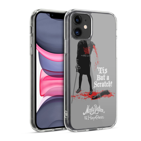 Monty Python Key Art Tis But A Scratch Soft Gel Case for Apple iPhone 11