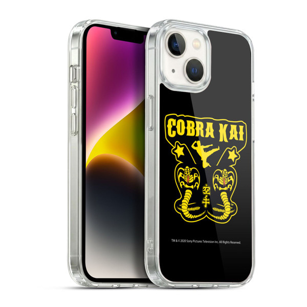 Cobra Kai Composed Art Logo Soft Gel Case for Apple iPhone 14