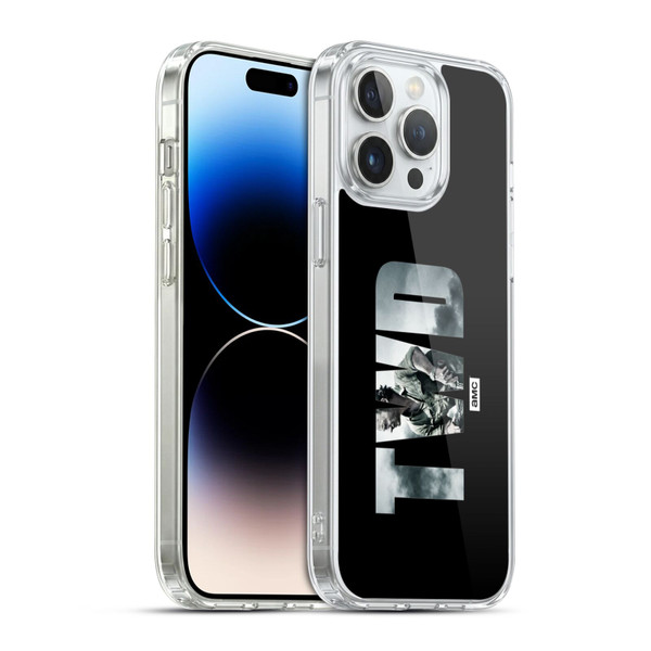 AMC The Walking Dead Logo Landscape Soft Gel Case for Apple iPhone 14 Pro Max & MagSafe