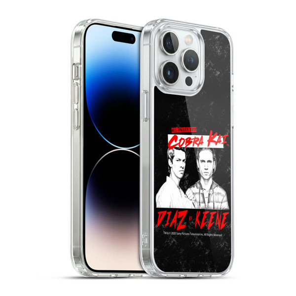 Cobra Kai Composed Art Diaz VS Keene Soft Gel Case for Apple iPhone 14 Pro Max & MagSafe