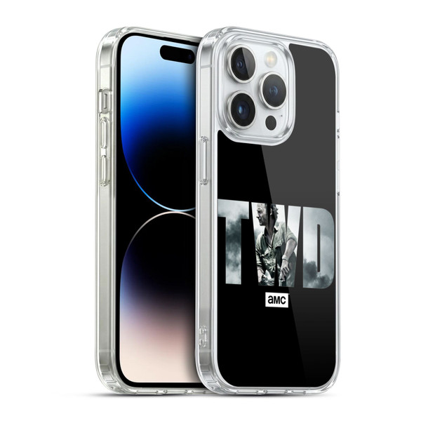 AMC The Walking Dead Logo Portrait Soft Gel Case for Apple iPhone 14 Pro & MagSafe