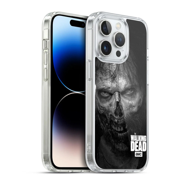 AMC The Walking Dead Logo Stare Soft Gel Case for Apple iPhone 14 Pro & MagSafe