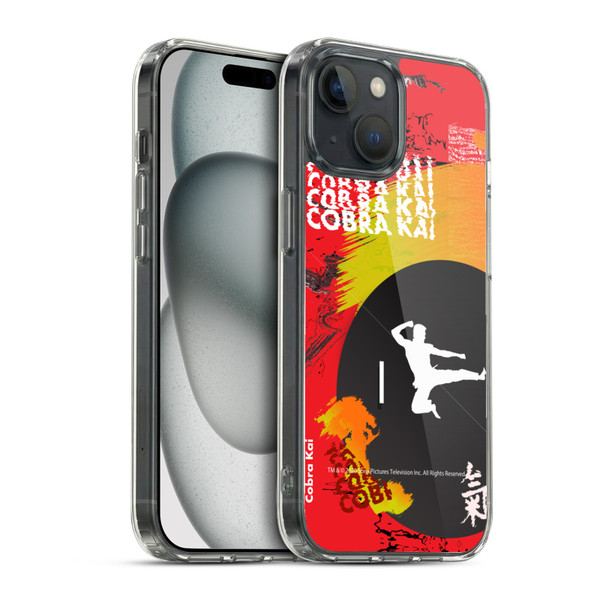 Cobra Kai Composed Art Season 1 Soft Gel Case for Apple iPhone 15 & MagSafe