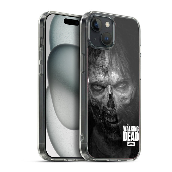 AMC The Walking Dead Logo Stare Soft Gel Case for Apple iPhone 15 Plus & MagSafe