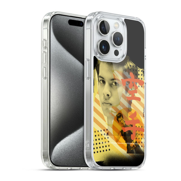 Cobra Kai Composed Art Miguel Diaz Soft Gel Case for Apple iPhone 15 Pro & MagSafe