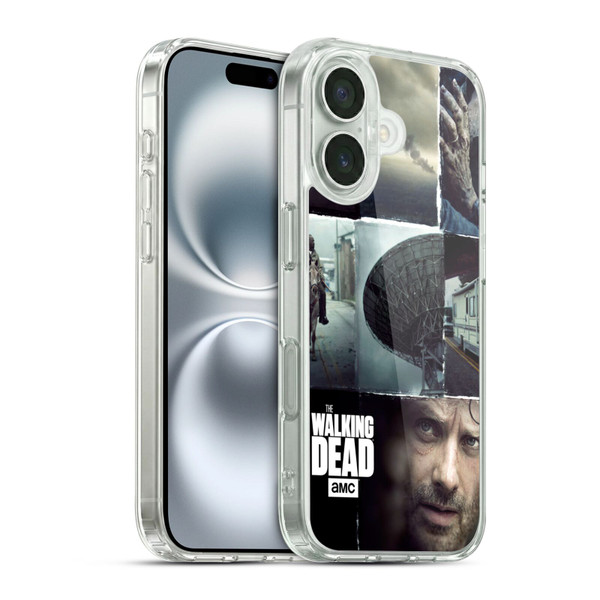AMC The Walking Dead Logo Key Art Vertical Soft Gel Case for Apple iPhone 16 & MagSafe