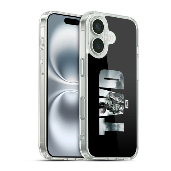 AMC The Walking Dead Logo Landscape Soft Gel Case for Apple iPhone 16 & MagSafe