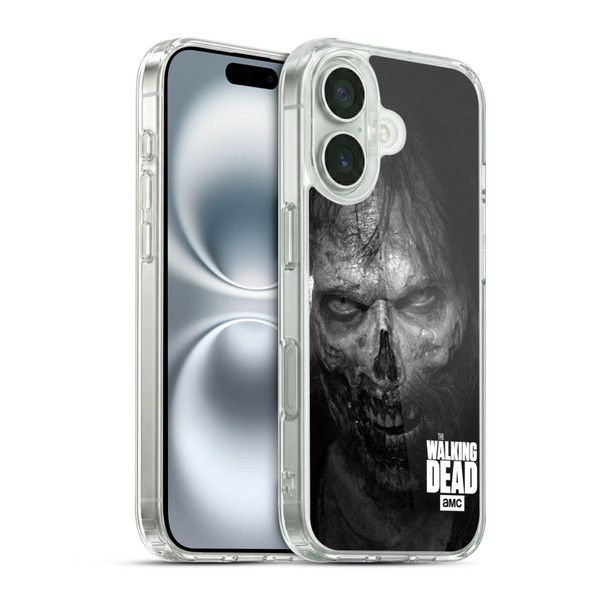 AMC The Walking Dead Logo Stare Soft Gel Case for Apple iPhone 16 & MagSafe