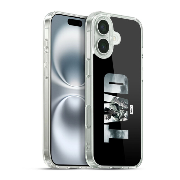 AMC The Walking Dead Logo Landscape Soft Gel Case for Apple iPhone 16 Plus & MagSafe