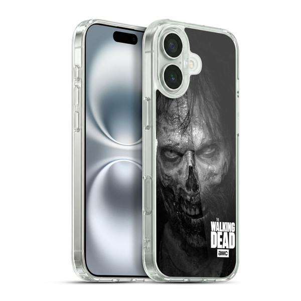 AMC The Walking Dead Logo Stare Soft Gel Case for Apple iPhone 16 Plus & MagSafe
