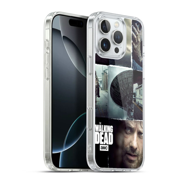 AMC The Walking Dead Logo Key Art Vertical Soft Gel Case for Apple iPhone 16 Pro Max & MagSafe