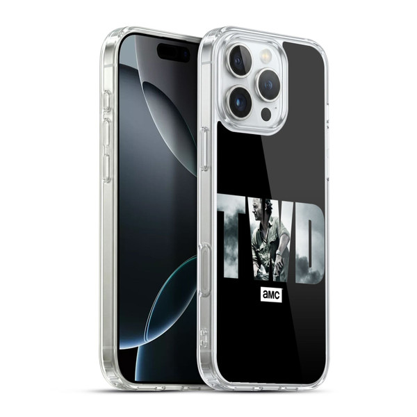 AMC The Walking Dead Logo Portrait Soft Gel Case for Apple iPhone 16 Pro Max & MagSafe