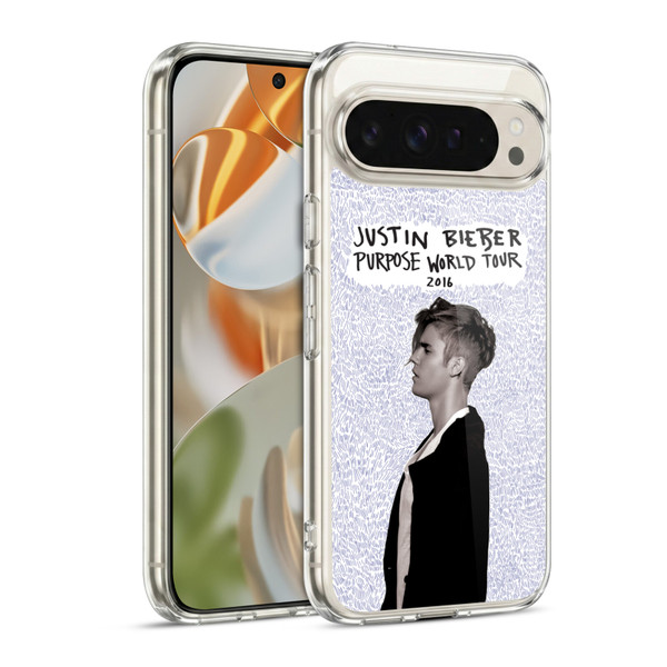 Justin Bieber Purpose World Tour 2016 Soft Gel Case for Google Pixel 9 / Pixel 9 Pro