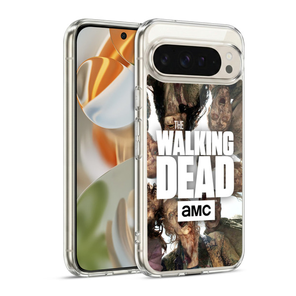 AMC The Walking Dead Logo Group Soft Gel Case for Google Pixel 9 / Pixel 9 Pro
