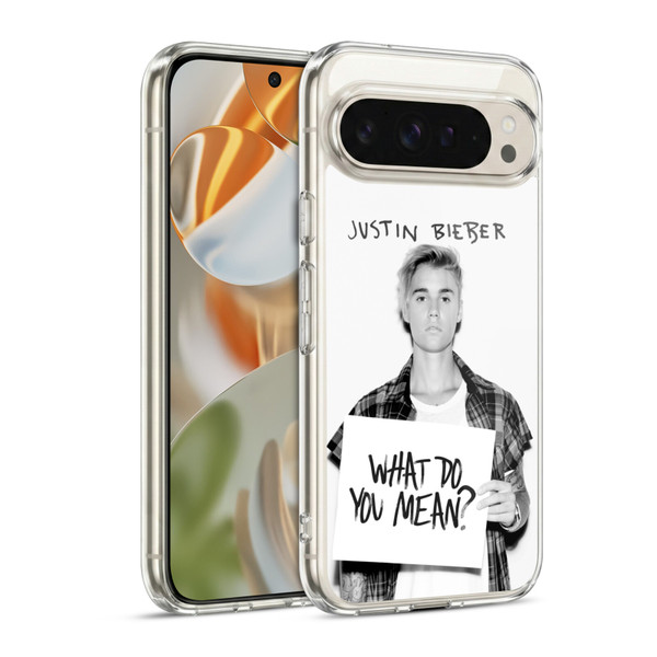 Justin Bieber Purpose What Do You Mean Photo Soft Gel Case for Google Pixel 9 / Pixel 9 Pro