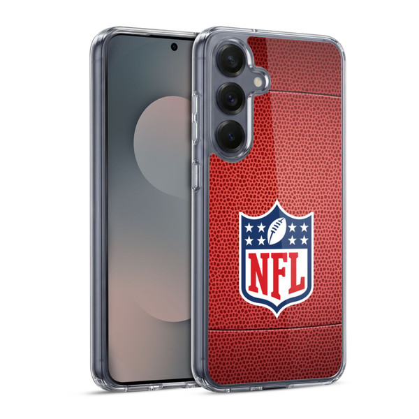 NFL Shield Football Soft Gel Case for Samsung Galaxy S25 & MagSafe