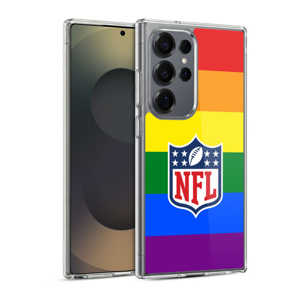 NFL Shield Pride Soft Gel Case for Samsung Galaxy S25 Ultra & MagSafe