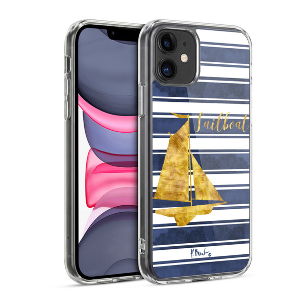 Paul Brent Nautical Sailboat Soft Gel Case for Apple iPhone 11