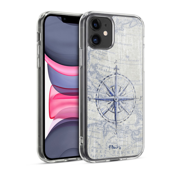 Paul Brent Nautical Vintage Compass Soft Gel Case for Apple iPhone 11