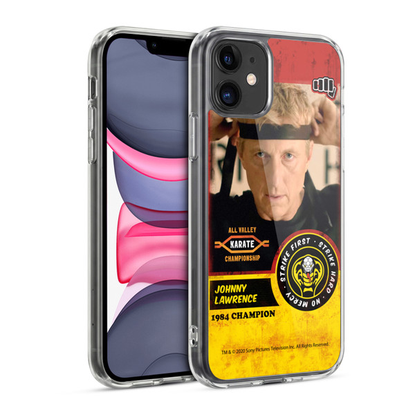 Cobra Kai Graphics 2 Johnny Lawrence Karate Soft Gel Case for Apple iPhone 11