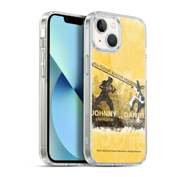 Cobra Kai Graphics 2 All Valley Karate Championship Soft Gel Case for Apple iPhone 13