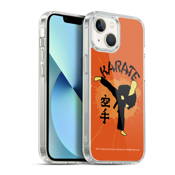 Cobra Kai Graphics 2 Karate Logo Soft Gel Case for Apple iPhone 13